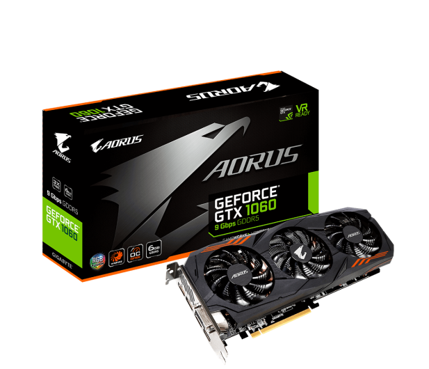 Gigabyte GeForce GTX 1060 6GB GDDR5 192BIT DVI-D/HDMI/3DP - 1443286 - zdjęcie 6